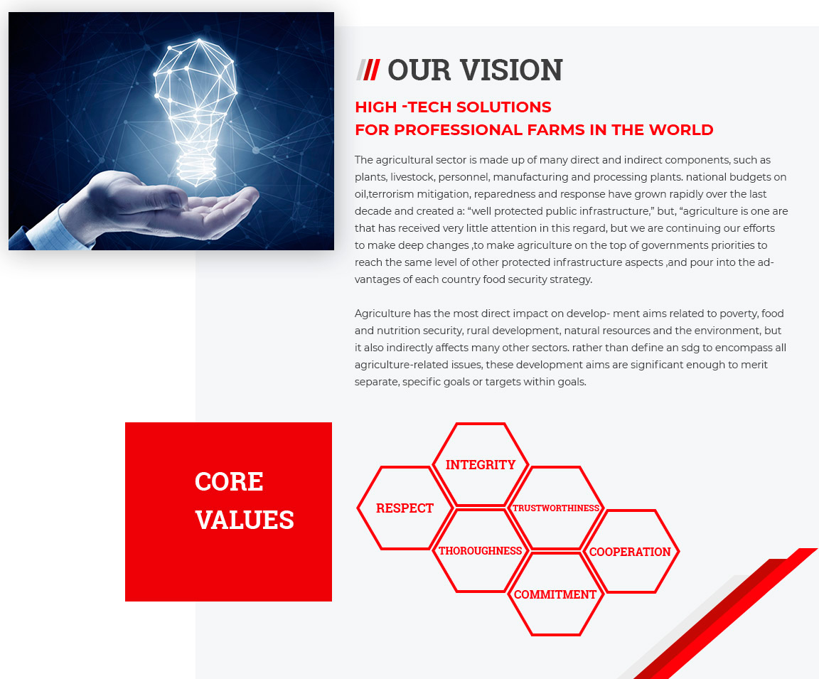 Progressive international partnering vision